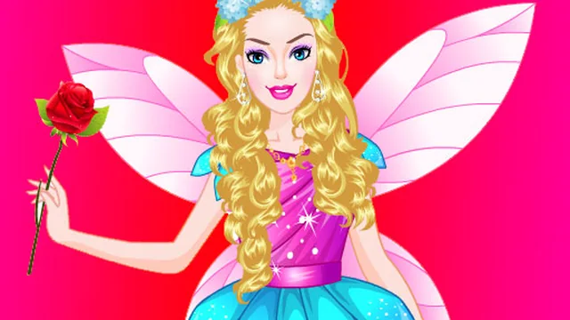 Barbie Angel Dress up