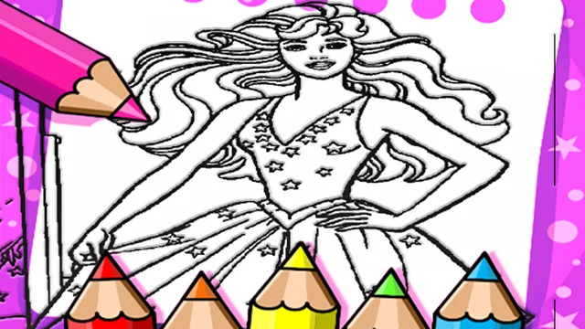 Barbie Coloring Book game thumbnail