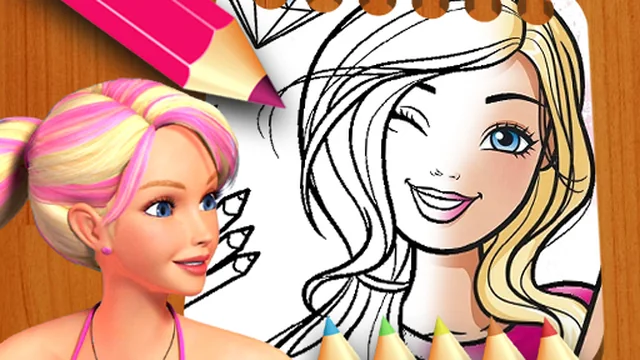 Barbie Doll Coloring Book