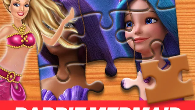 Barbie Mermaid Power Jigsaw Puzzle