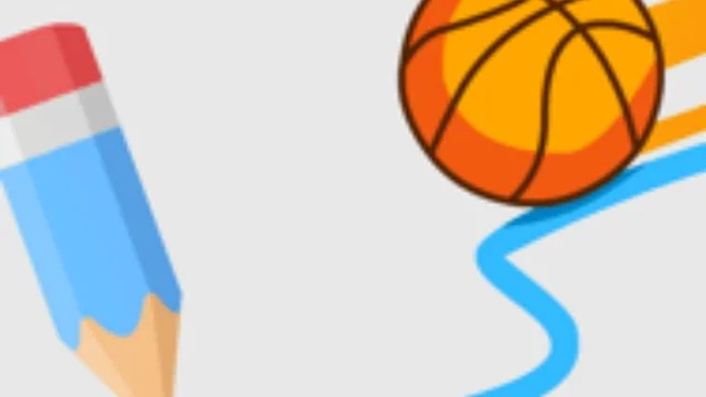 Basketball Line - Draw The Dunk Line game thumbnail
