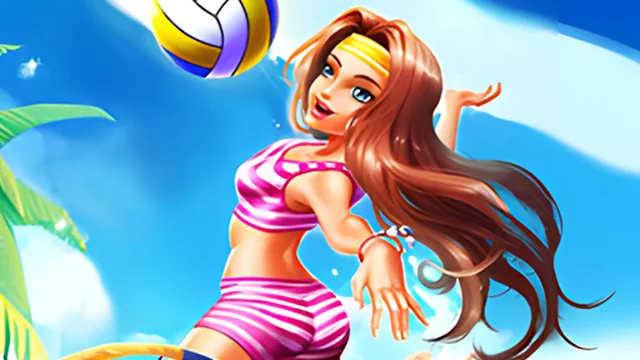 Beach volleyball 3D game thumbnail