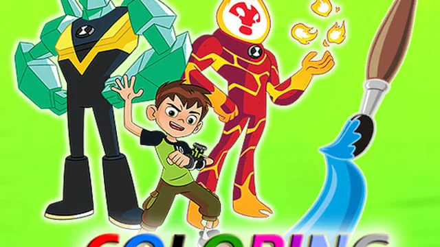 Ben 10 Coloring