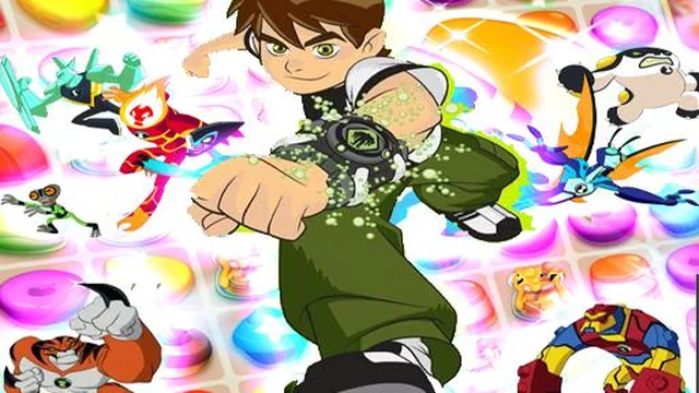 Ben 10 Gold match-3