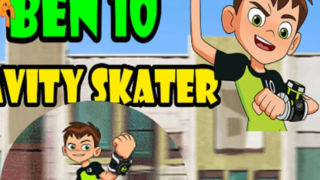 Ben 10 Gravity Skater game thumbnail