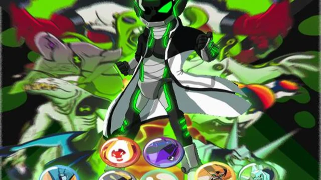 Ben 10 Halloween Bubble Shoot
