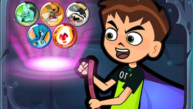 Ben 10 Halloween Bubble Shooter