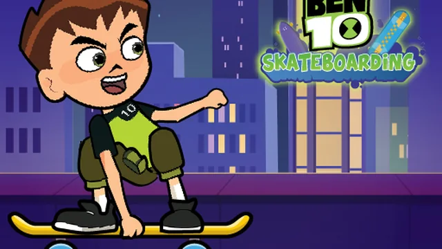 Ben 10 Skateboarding game thumbnail