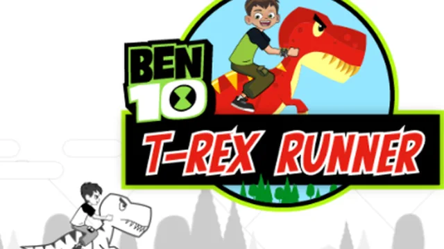 Ben 10 T-Rex Runner game thumbnail