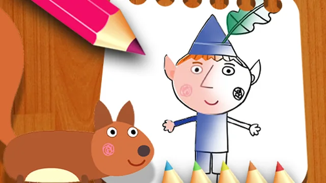 Ben Hollys Coloring Book