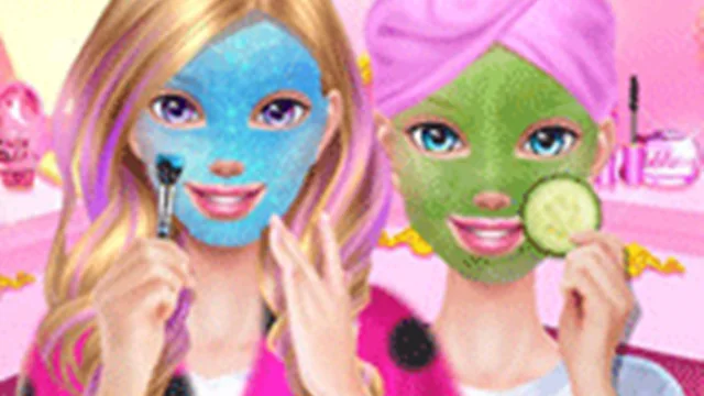 Best Friends Sleepover Party - Makeover Game