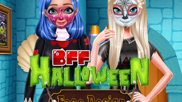 BFF Halloween Face Design