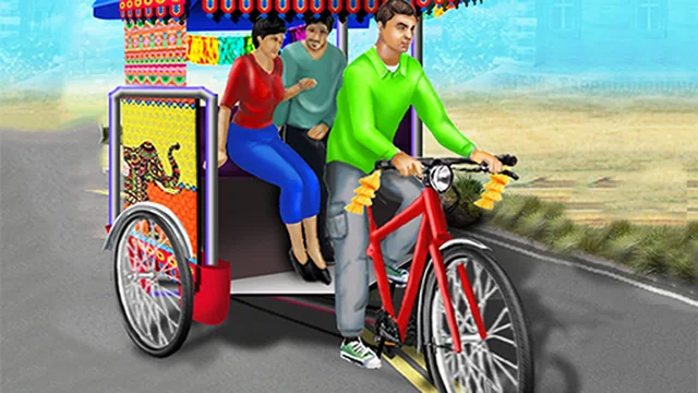 Bicycle Rickshaw Simulator game thumbnail