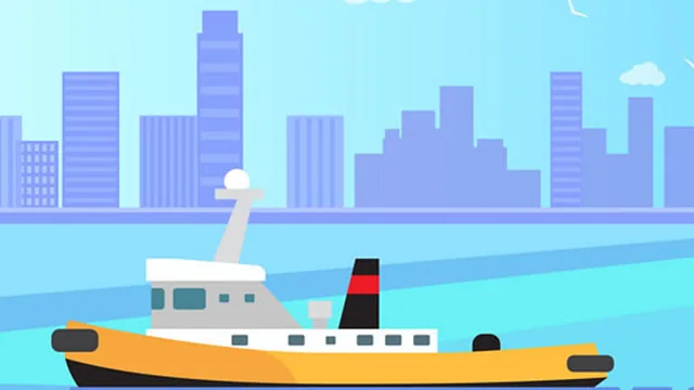 Big Boats Coloring