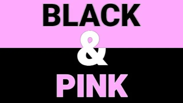 Black And Pink