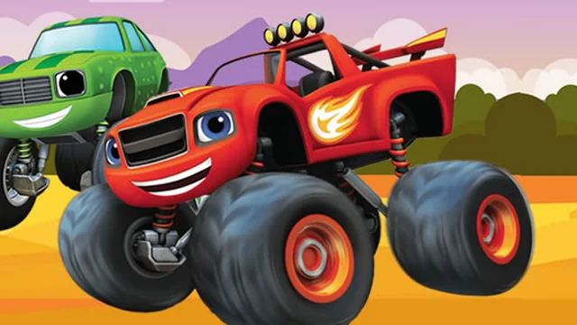 Blaze Monster Machines Hidden Keys game thumbnail