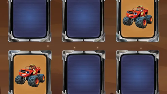 Blaze Monster Machines Memory game thumbnail