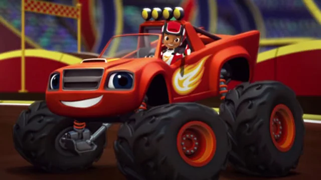 Blaze Monster Trucks Hidden Stars