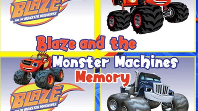 Blaze Monster Trucks Memory game thumbnail