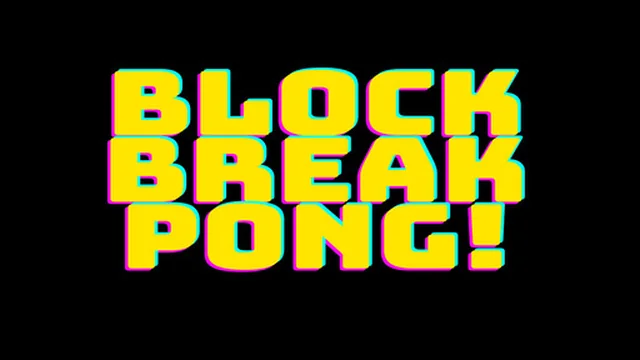 block break pong