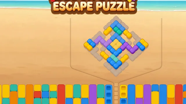 Block Drop Escape Puzzle