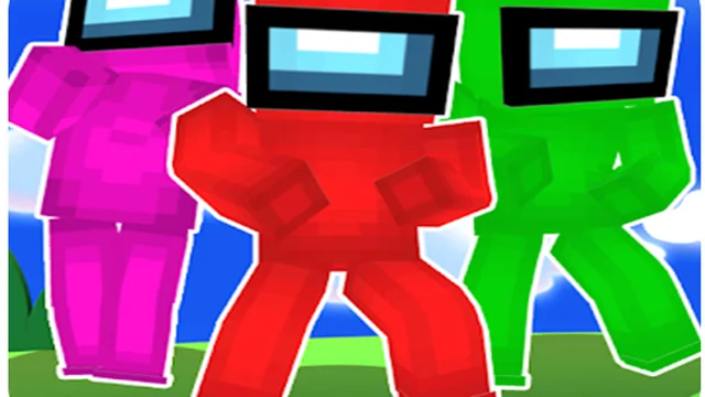 Blocky Among Road game thumbnail