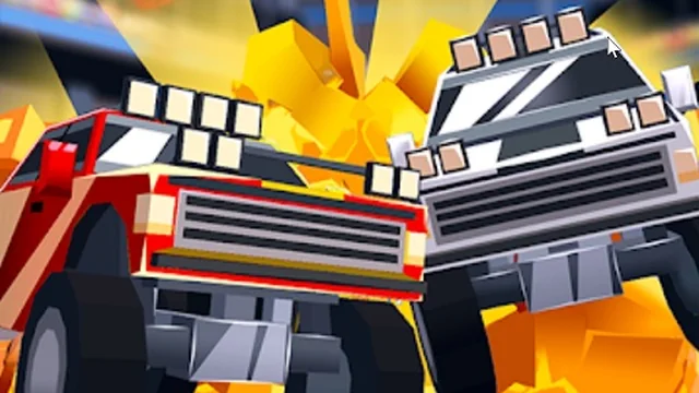 Blocky Driver Cars Demolition