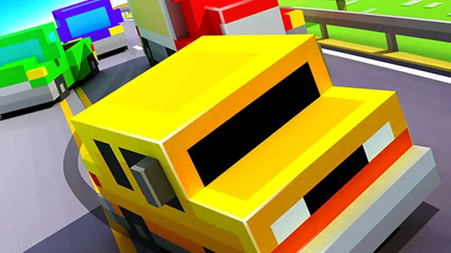 Blocky Highway: Traffic Racing -race game thumbnail