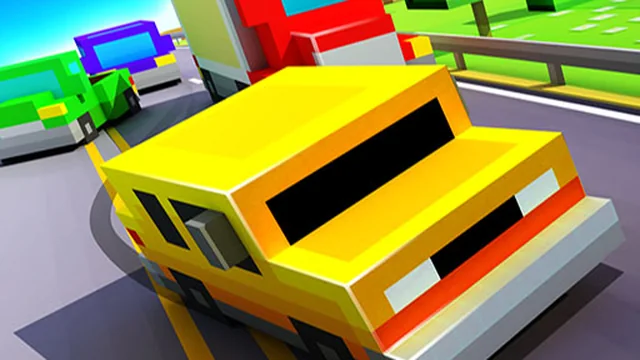 Blocky Highway: Traffic Racing game thumbnail