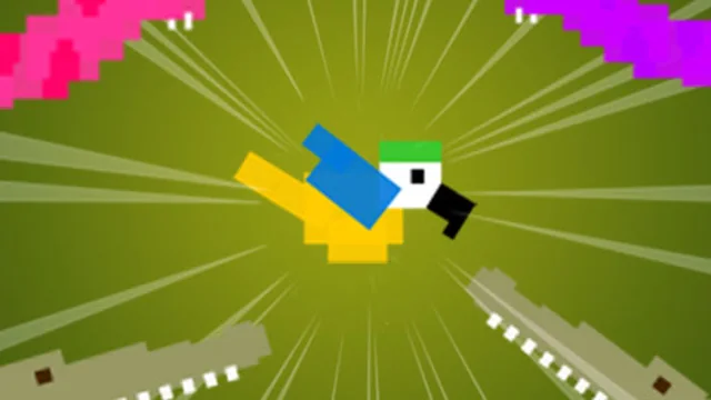 Blocky Parrot