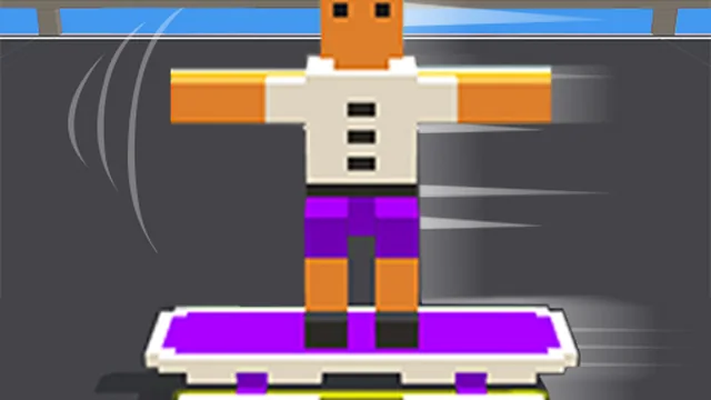 Blocky Skater Rush