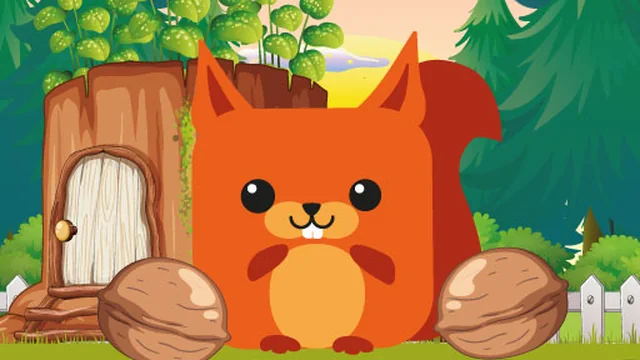 Blocky Squirrel