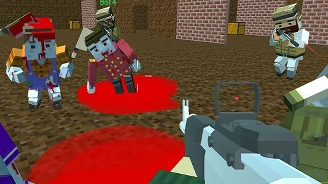 Blocky Warfare the Aweper Zombie