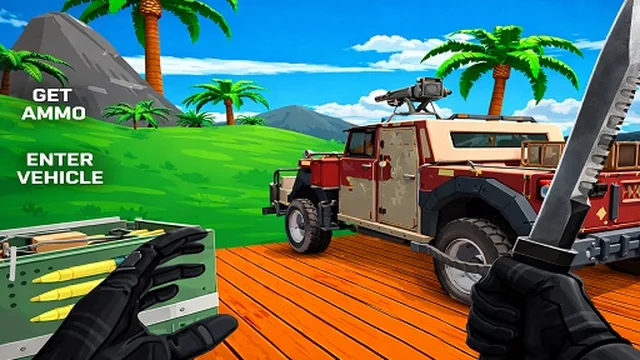Blocky Zombie Shooting game thumbnail