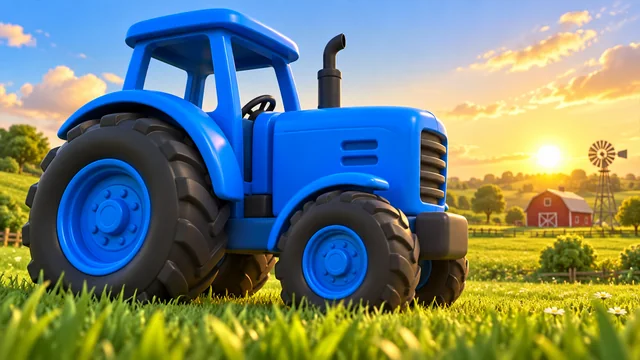 Blue Tractor game thumbnail