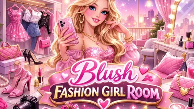 Blush Fashion Girl Room