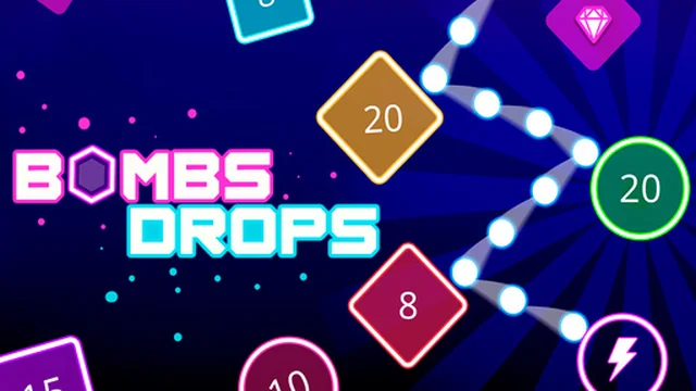 Bombs Drops - Physics balls