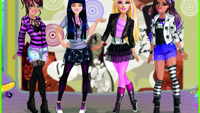 Bonnie Rocker Chick   Dress Up Game