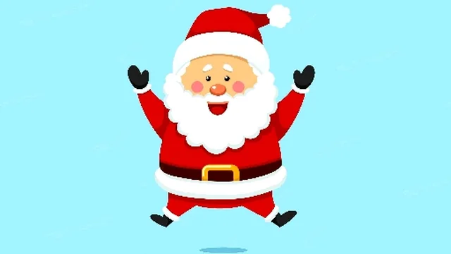 Bouncy Santa Claus