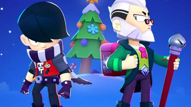 Brawl Stars Christmas Coloring