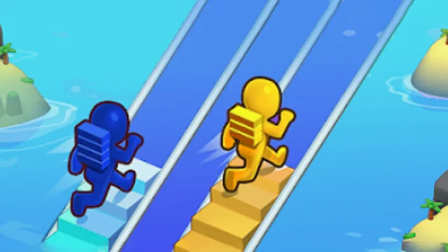 Bridge Ladder Race Stair game