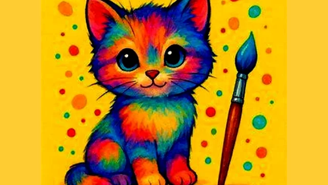 BTS Cute Kitty Coloring