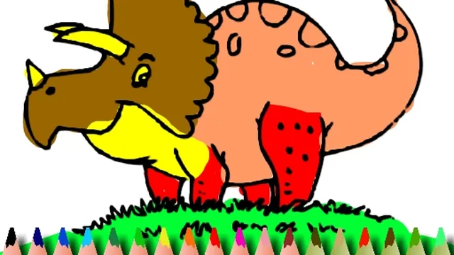 BTS Dinosaur Coloring Book