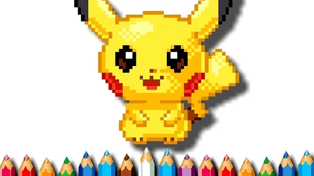 BTS Pokemon Coloring Book