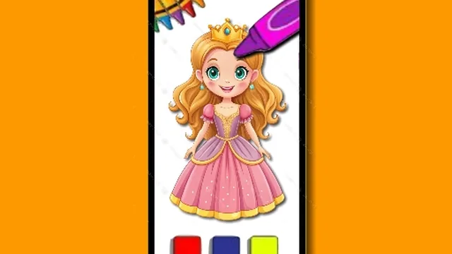 BTS Princess Coloring Book