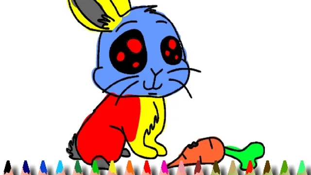 BTS Rabbit Coloring Book game thumbnail