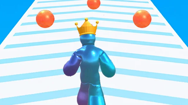 Bubble Man Runner Game