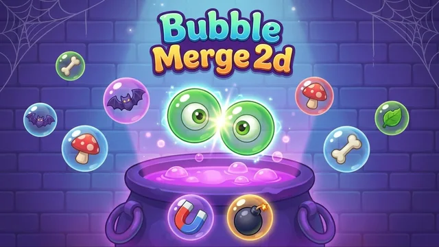 Bubble Merge 2d