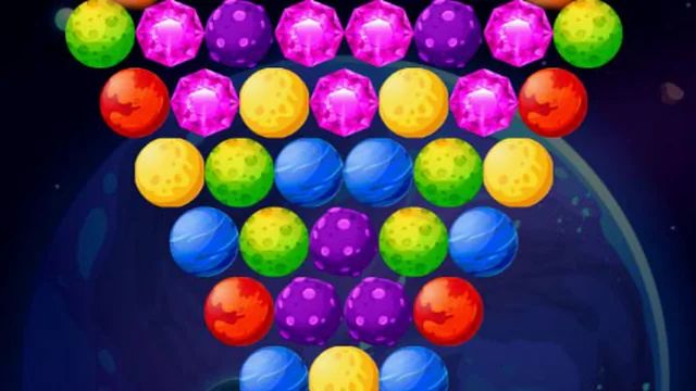 Bubble Shooter Planets