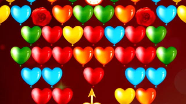 Bubble Shooter Valentines game thumbnail